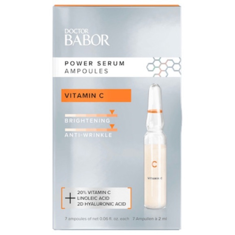 Doctor Babor Power Serum Vitamin C Ampoules
7 Ampoules x 2 ml Each Brightens